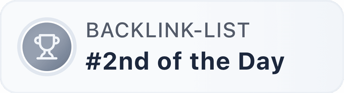 Backlink-list Badge